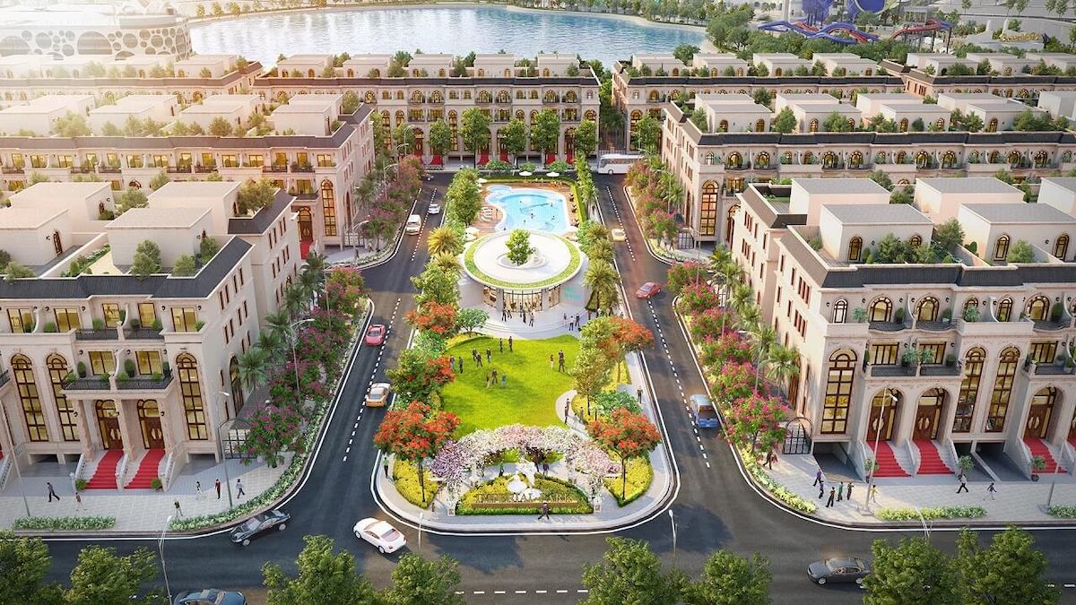 vị trí Sunlake Villas Vạn Phúc City