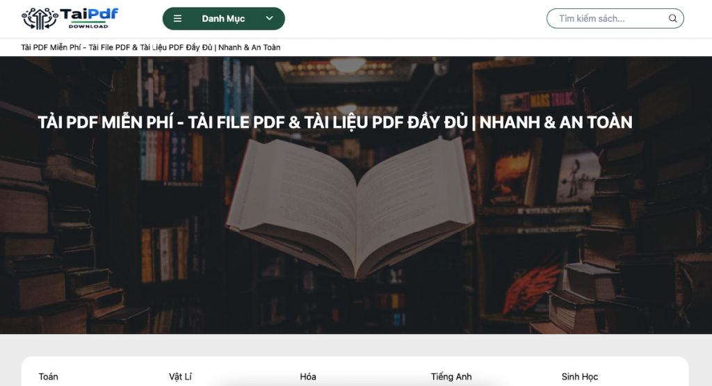 Tải Tài Liệu PDF Miễn Phí tại TaiPDF.com – Nguồn Học Tập Uy Tín và Chất Lượng