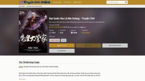 Truyện online Đại Quản Gia Là Ma Hoàng Mộc Tiêu Tam Sinh Full HD