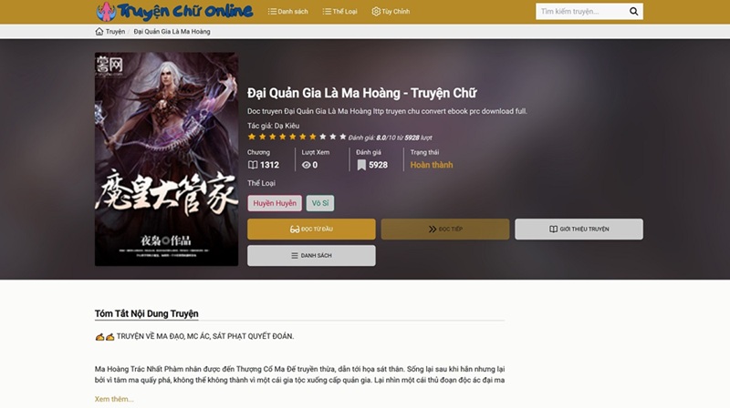 Truyện online Đại Quản Gia Là Ma Hoàng Mộc Tiêu Tam Sinh Full HD